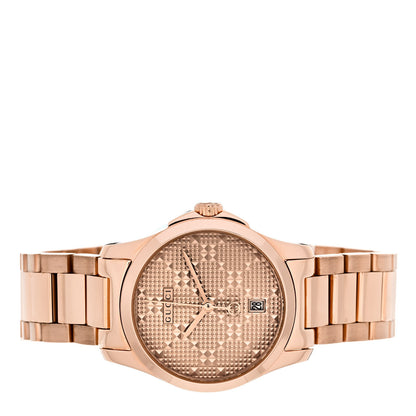 Gucci Stainless Steel 27mm G-Timeless Diamante Quartz Watch Rose 2 of 5