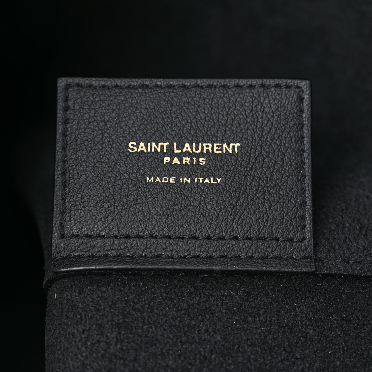 Saint Laurent Calfskin Large Shopping Tote Black 8 of 12
