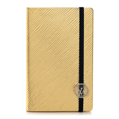 Louis Vuitton Epi Gustave Notebook MM Gold 1 of 8