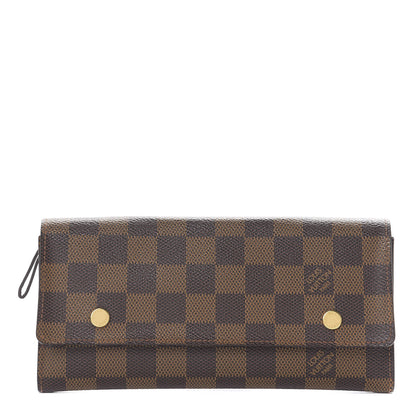 Louis Vuitton Damier Ebene Portefeuille Long Modulable Wallet 1 of 6