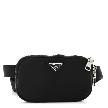 Prada Nylon Saffiano Belt Bag Black 1 of 10