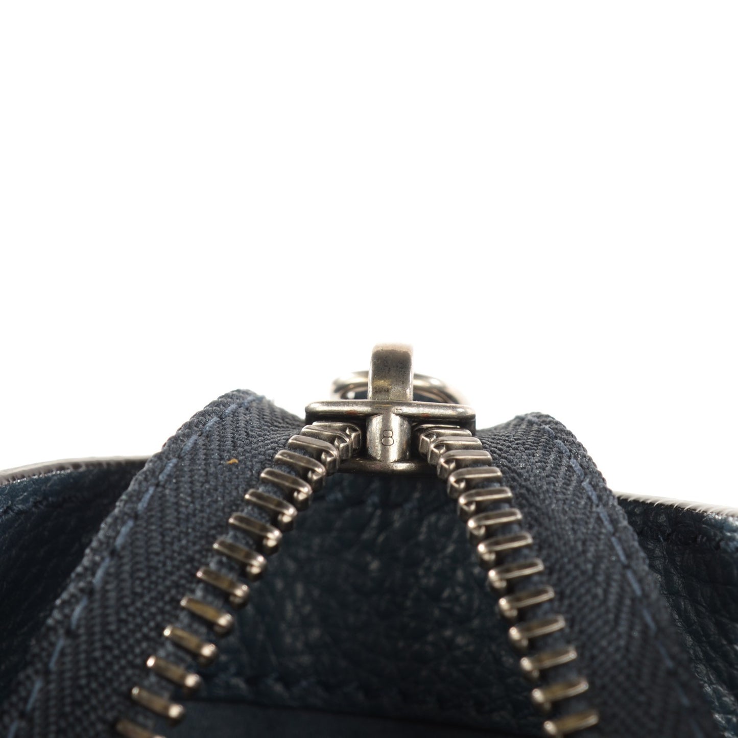 Drummed Calfskin Micro Luggage Orage