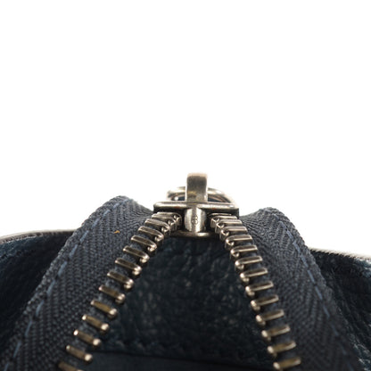 Celine Drummed Calfskin Micro Luggage Orage 5 of 9