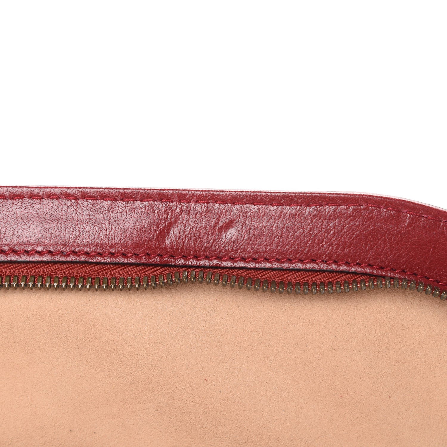 Gucci Calfskin Large Re(Belle) Top Handle Bag Red 12 of 13