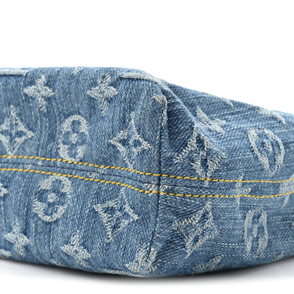Louis Vuitton Monogram Denim Hills Pochette Blue 8 of 10