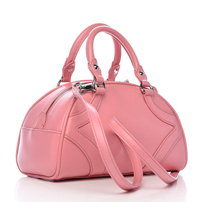 Prada Soft Calfskin Monochrome Bowling Bag Petalo 3 of 9