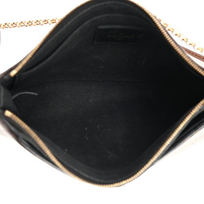 Louis Vuitton Monogram Pallas Clutch Black 5 of 20