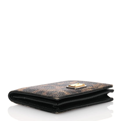 Dolce & Gabbana Dauphine Leopard Print Flap Card Holder 4 of 13