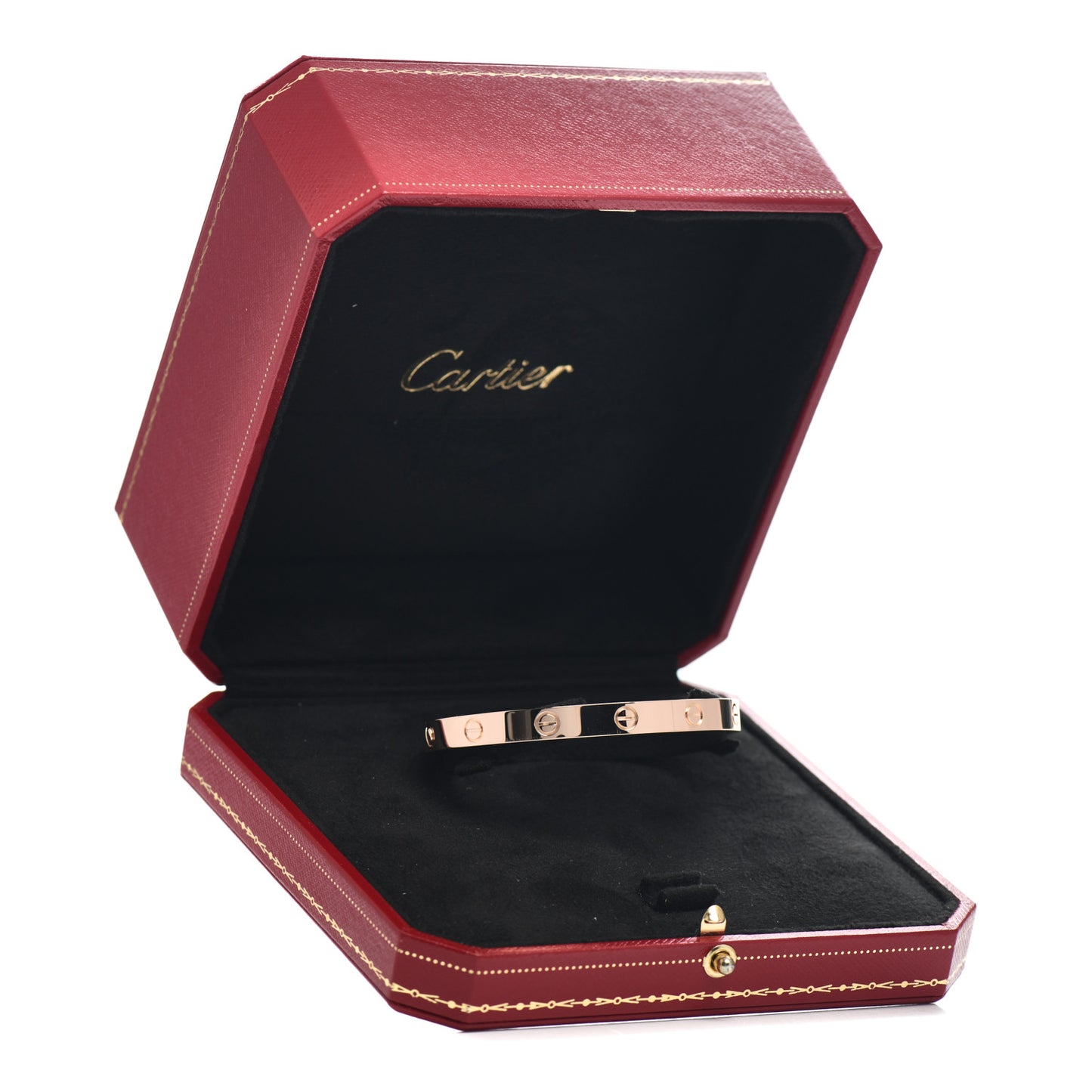 18K Pink Gold LOVE Bracelet 17