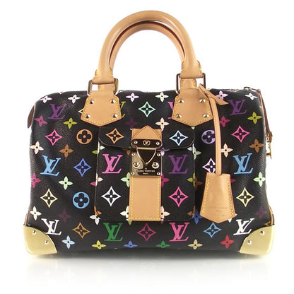 Louis Vuitton Monogram Multicolor Speedy 30 Black 1 of 11
