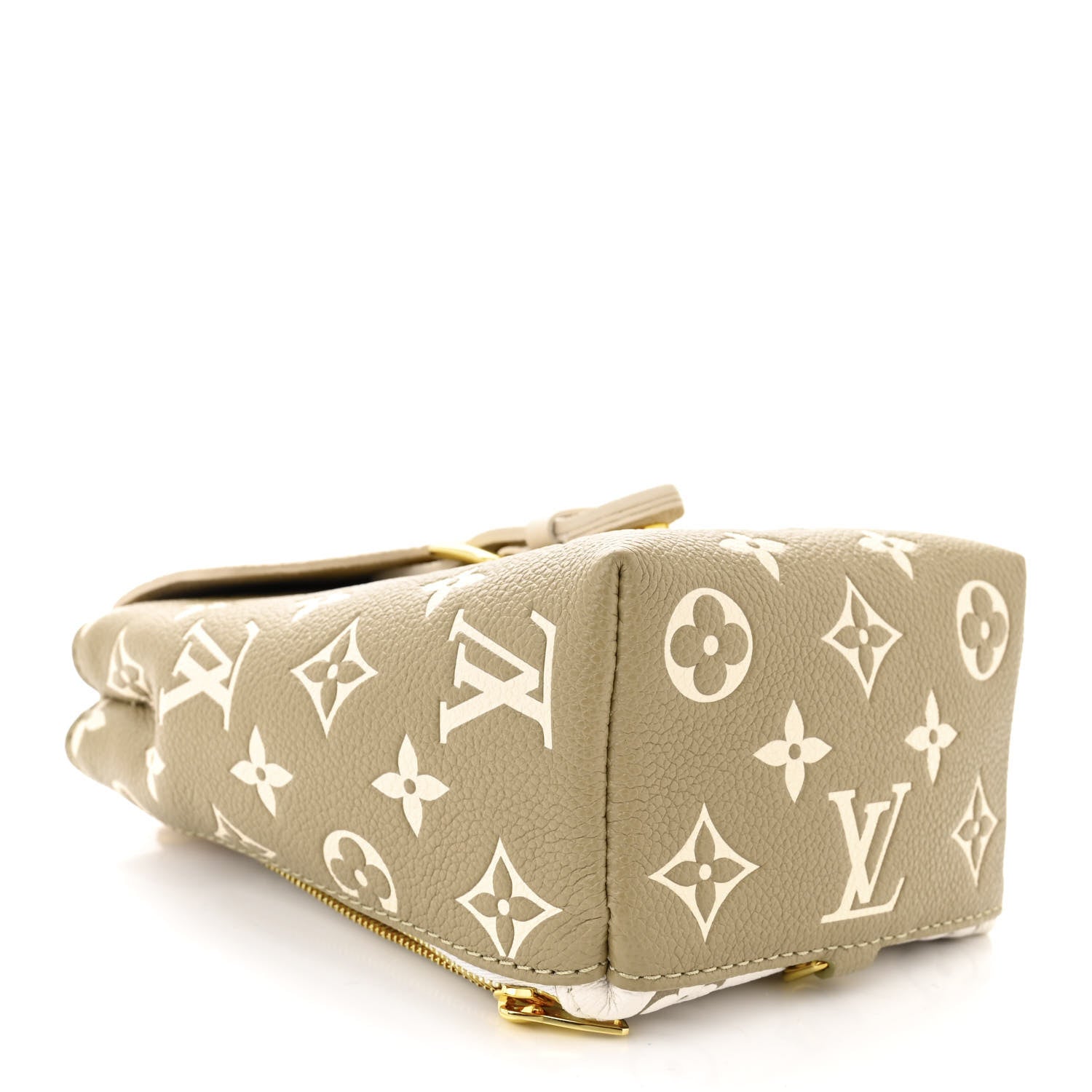 Louis Vuitton Empreinte Monogram Spring in the City Tiny Backpack Kaki Beige Cream 4 of 9