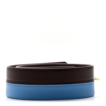 Louis Vuitton Calfskin Cluny MM Shoulder Strap Blue Glacial 2 of 4