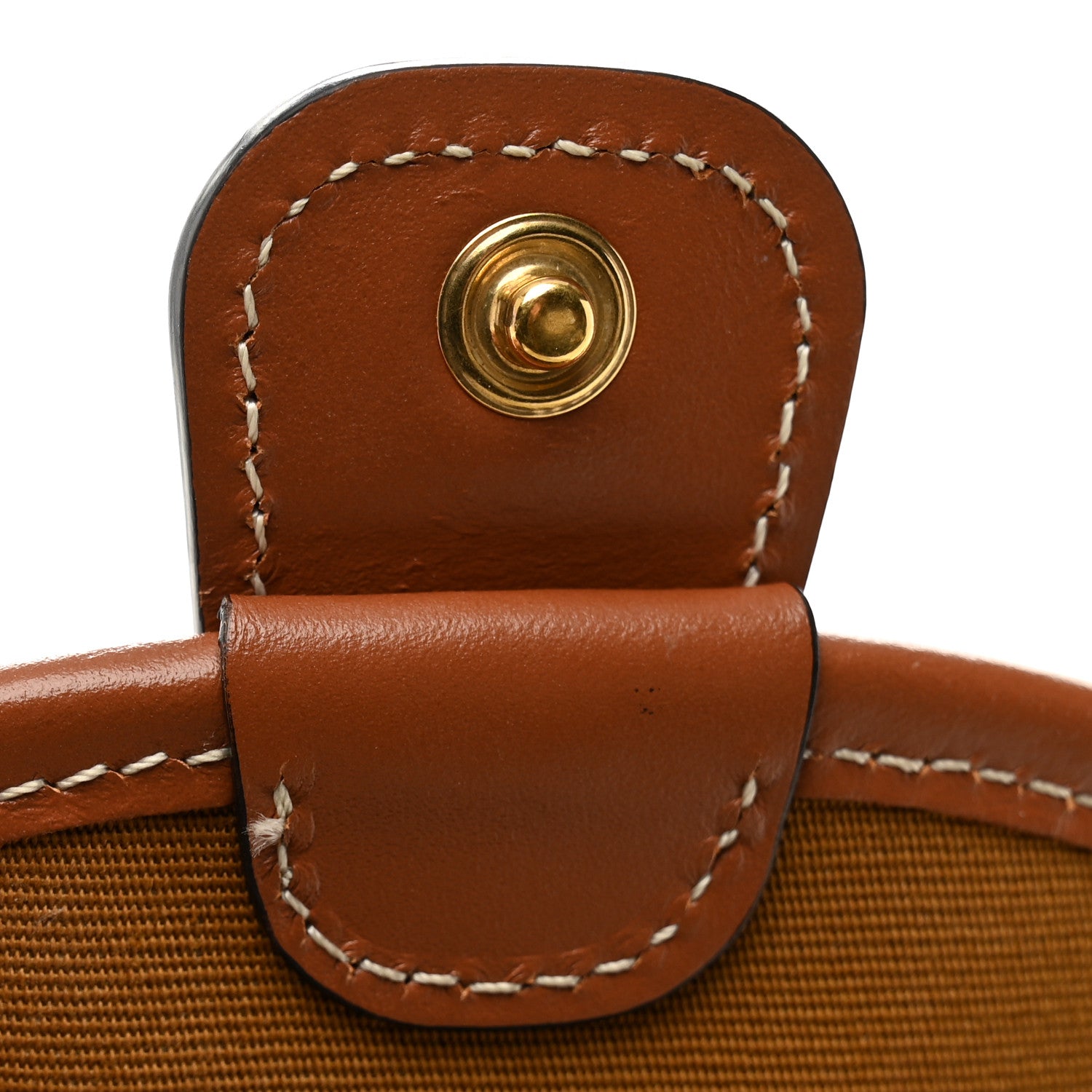 Celine Triomphe Canvas Calfskin Mini Besace Bag White 13 of 13