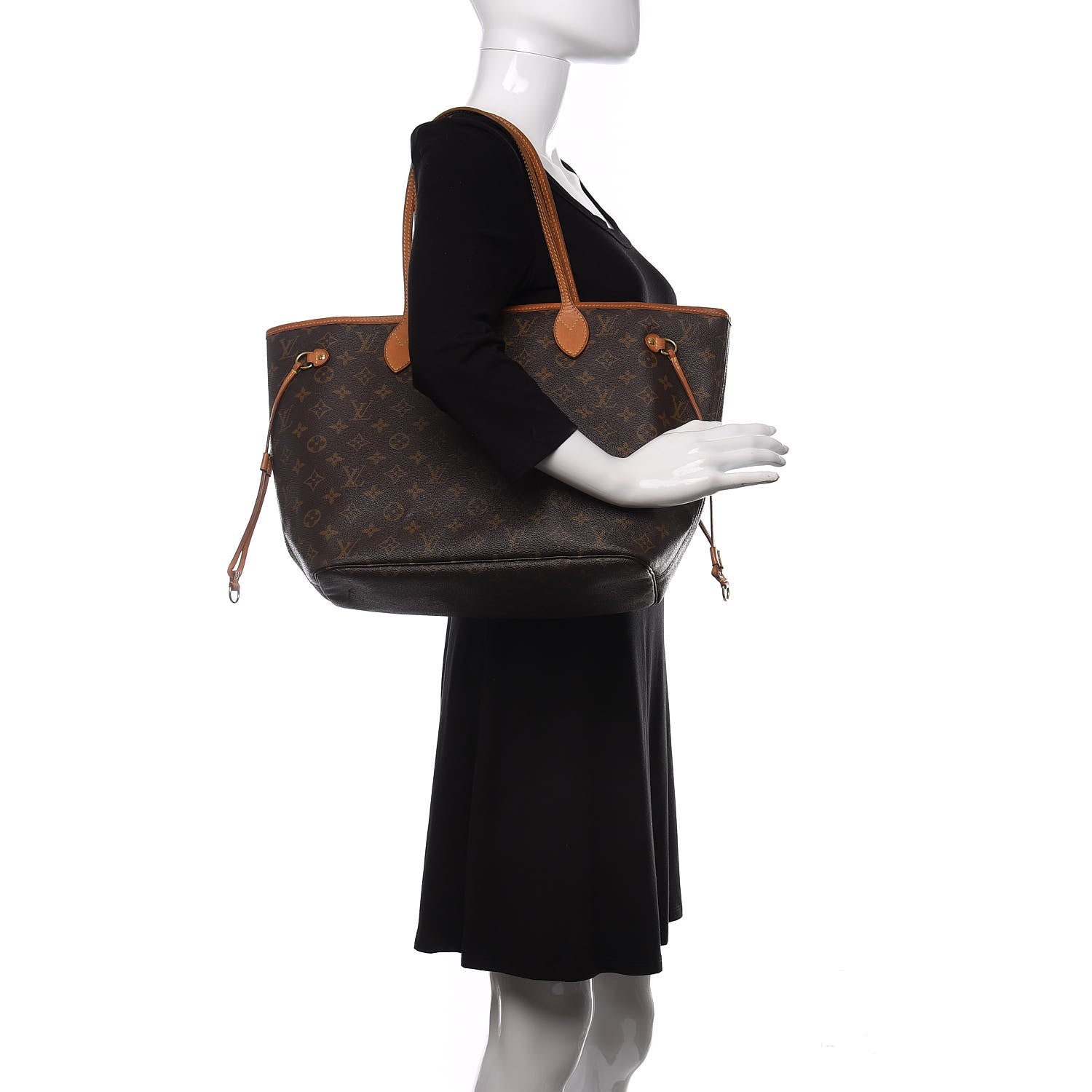Louis Vuitton Monogram Neverfull MM 2 of 10