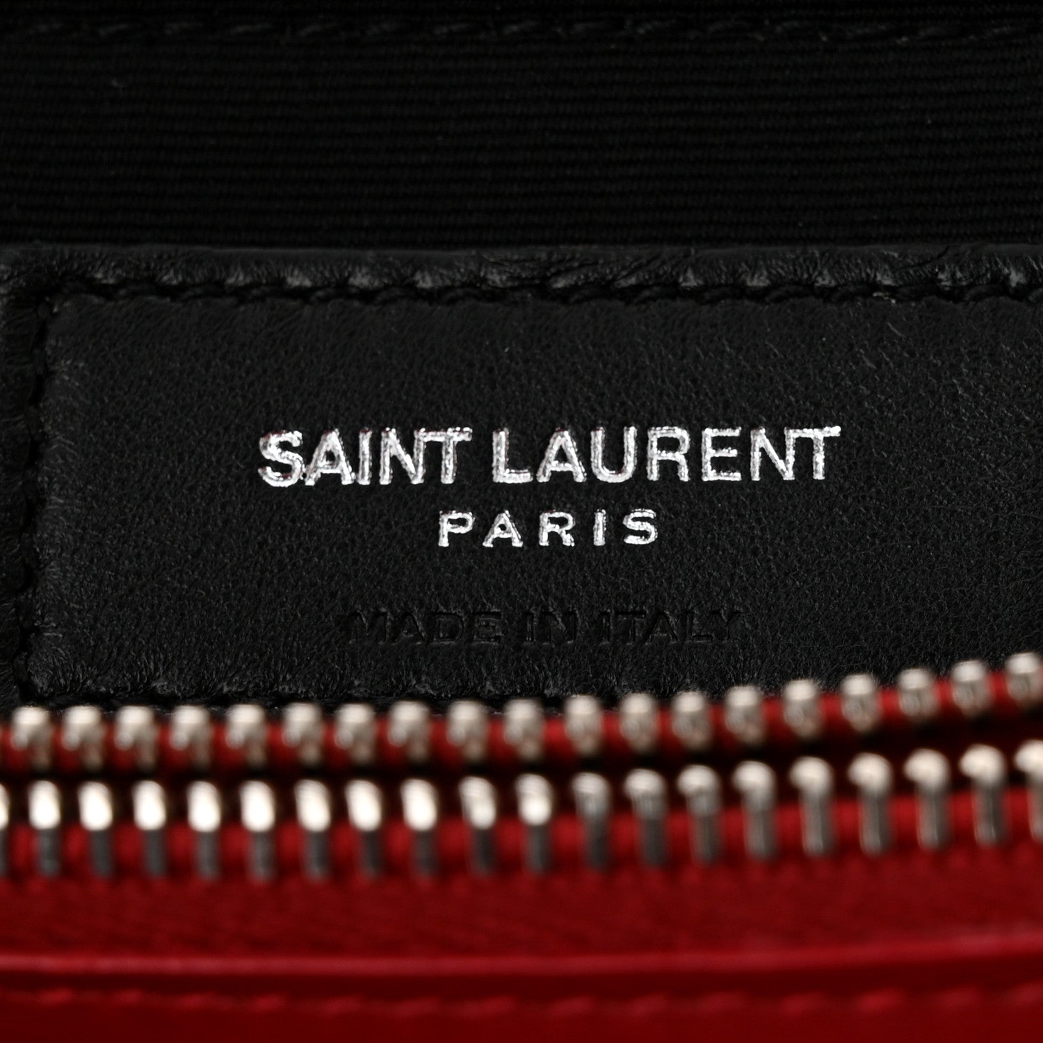 Saint Laurent Calfskin Y Quilted Monogram Medium Loulou Chain Satchel Rouge Eros 7 of 16