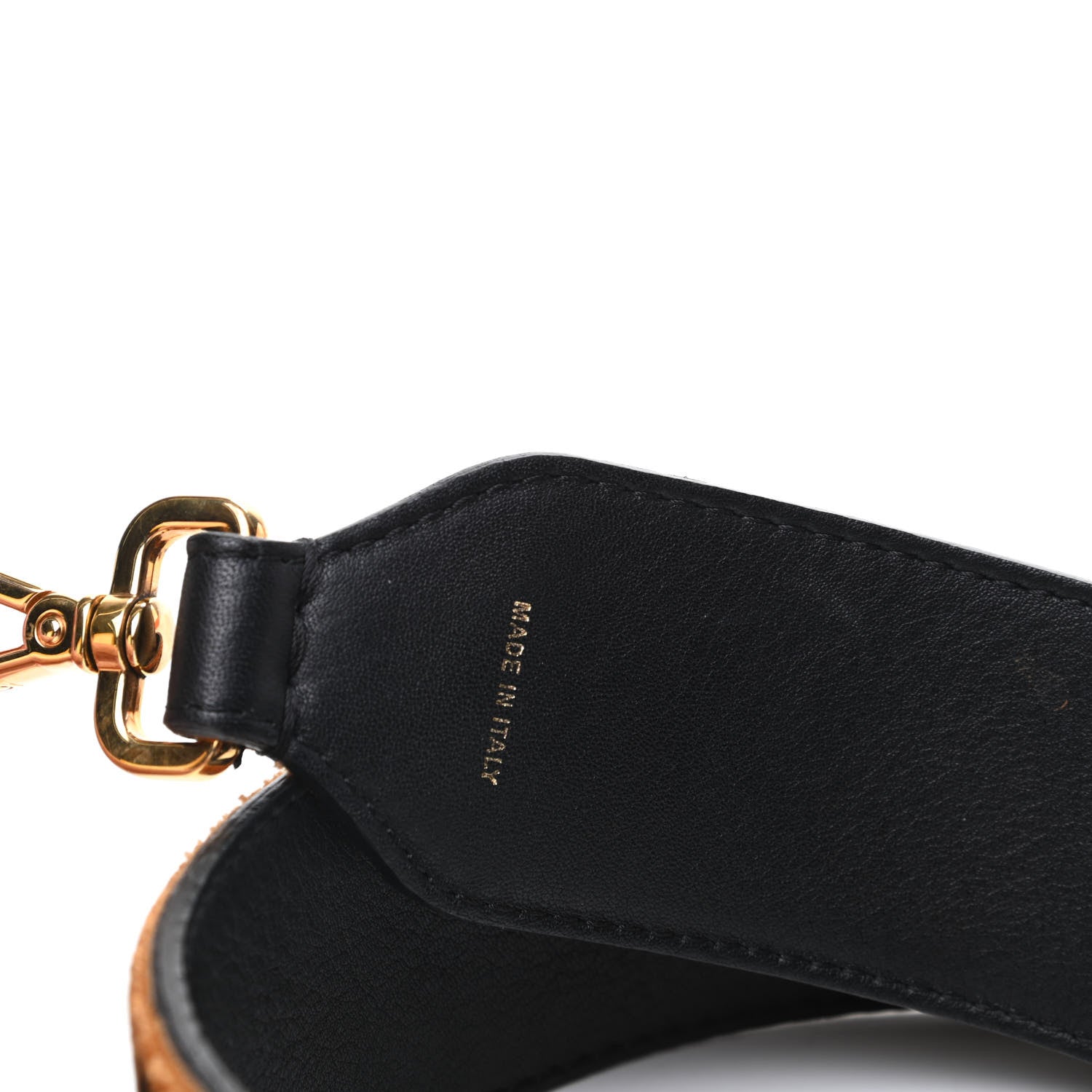 Fendi Velvet Tapestry FF Strap You Tobacco 4 of 5