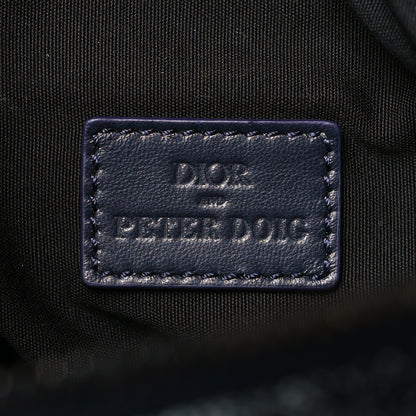 Christian Dior X Peter Doig Denim Camouflage Saddle Bag 6 of 10