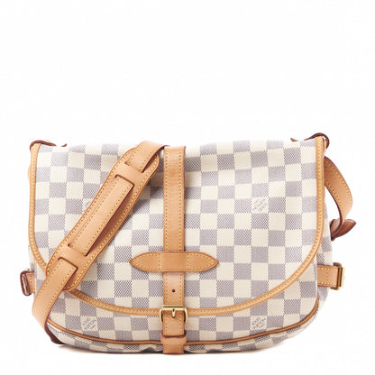 Louis Vuitton Damier Azur Saumur MM 1 of 8