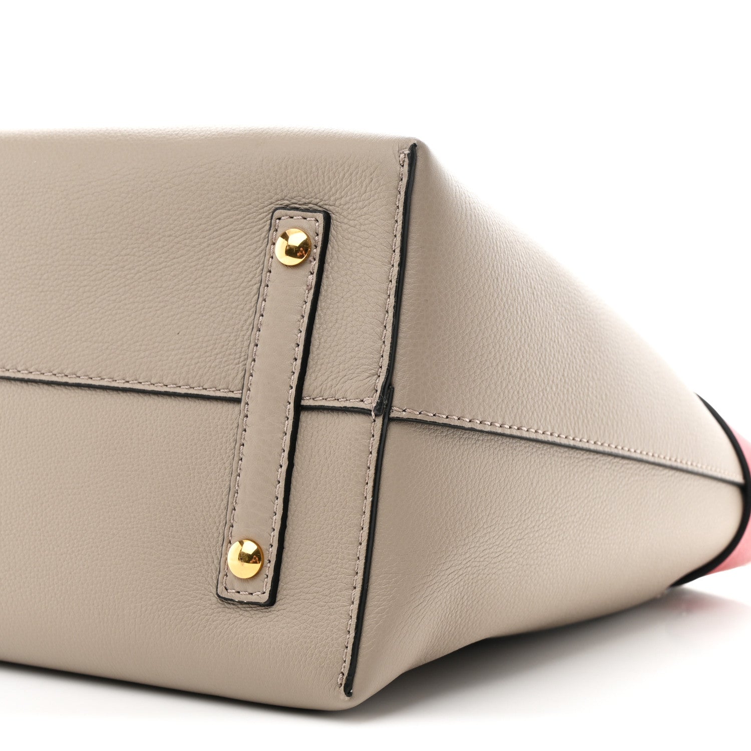 Burberry Marais Calfskin Medium Belt Bag Mineral Grey Bright Military Red 9 of 9