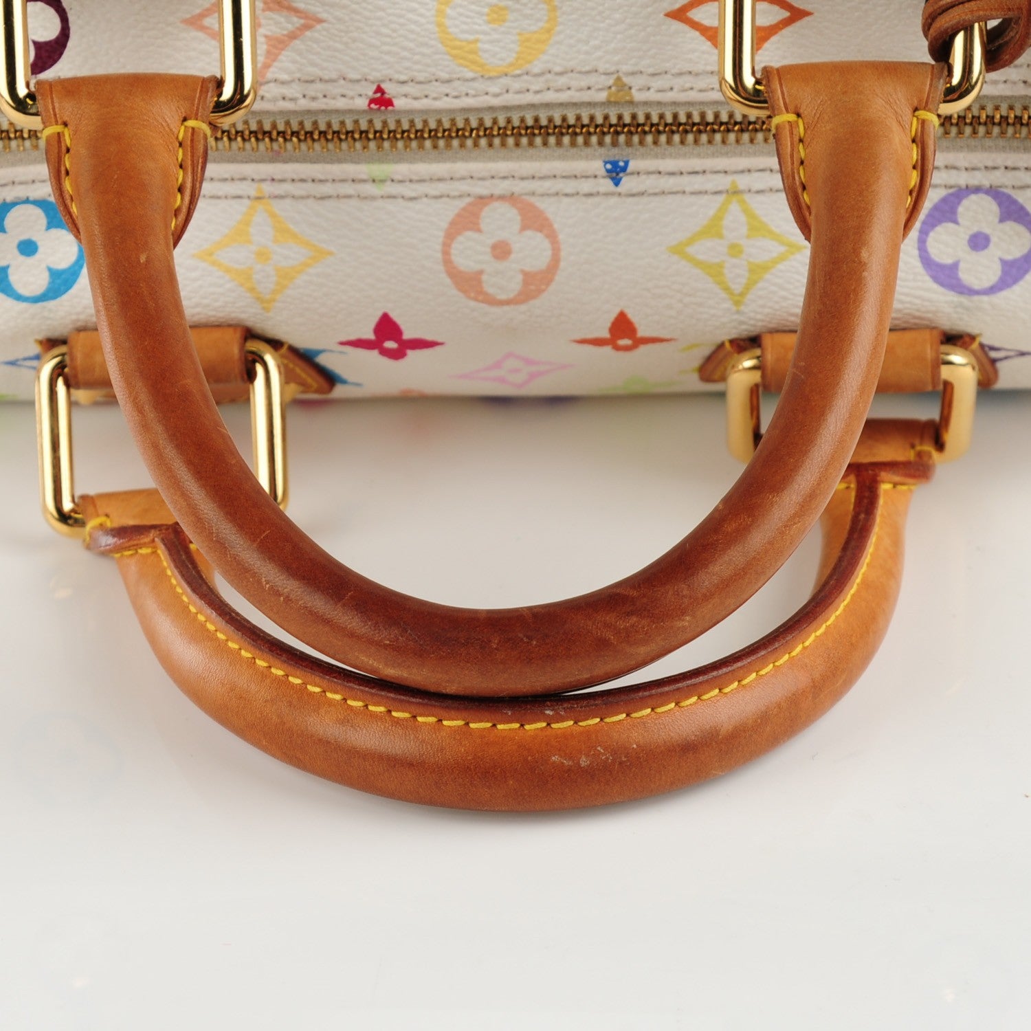 Louis Vuitton Monogram Multicolor Speedy 30 White 8 of 9