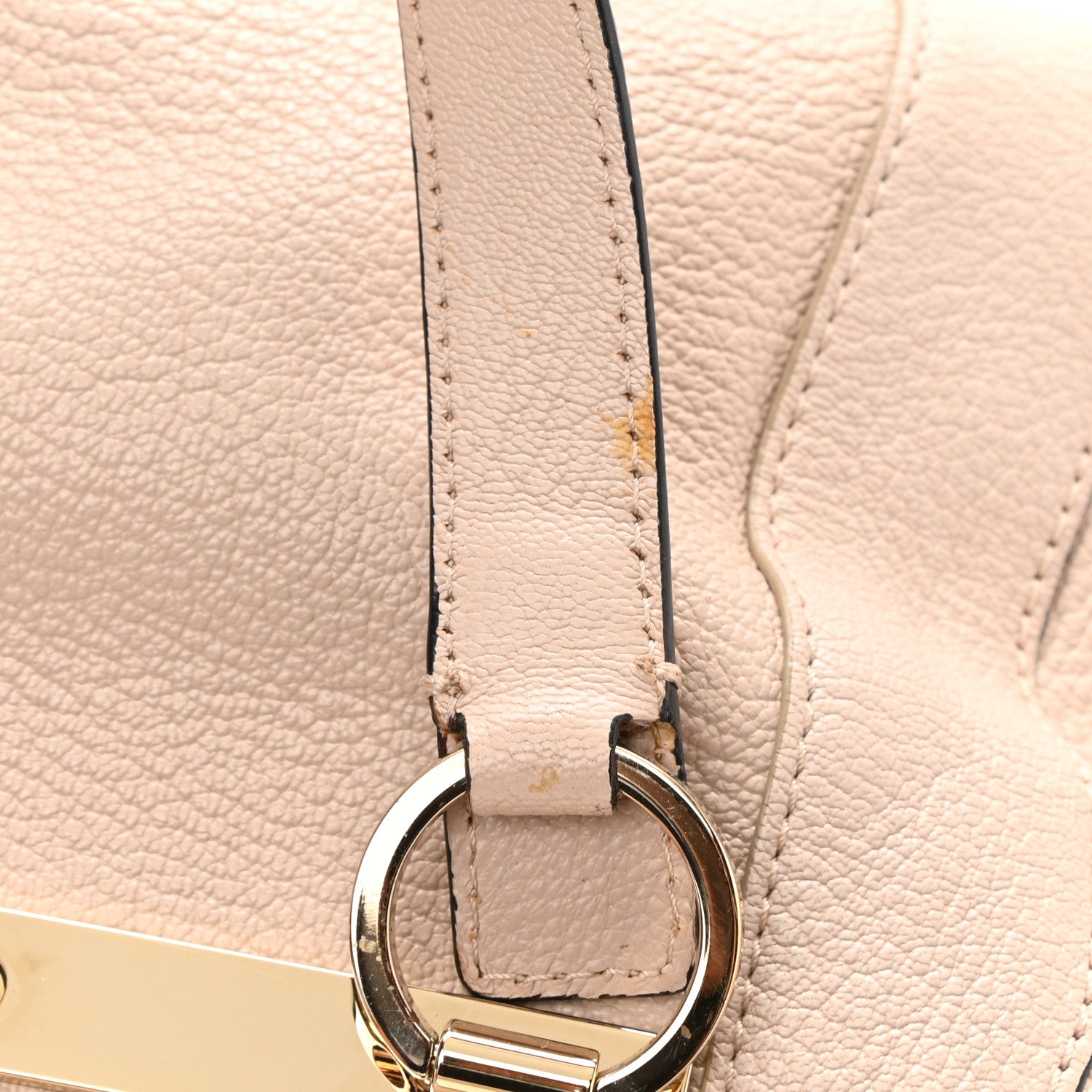 Chloe Calfskin Mini Bridget Satchel Beige 10 of 11