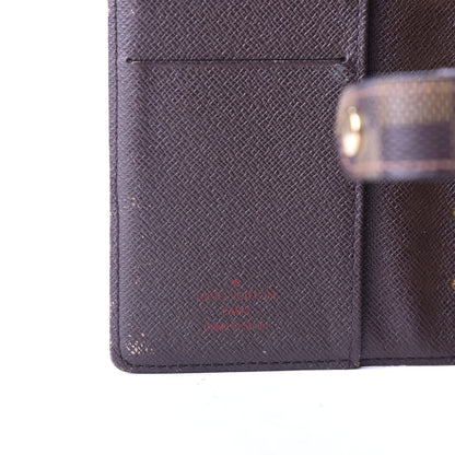 Louis Vuitton Damier Ebene Small Ring Agenda Cover 6 of 7
