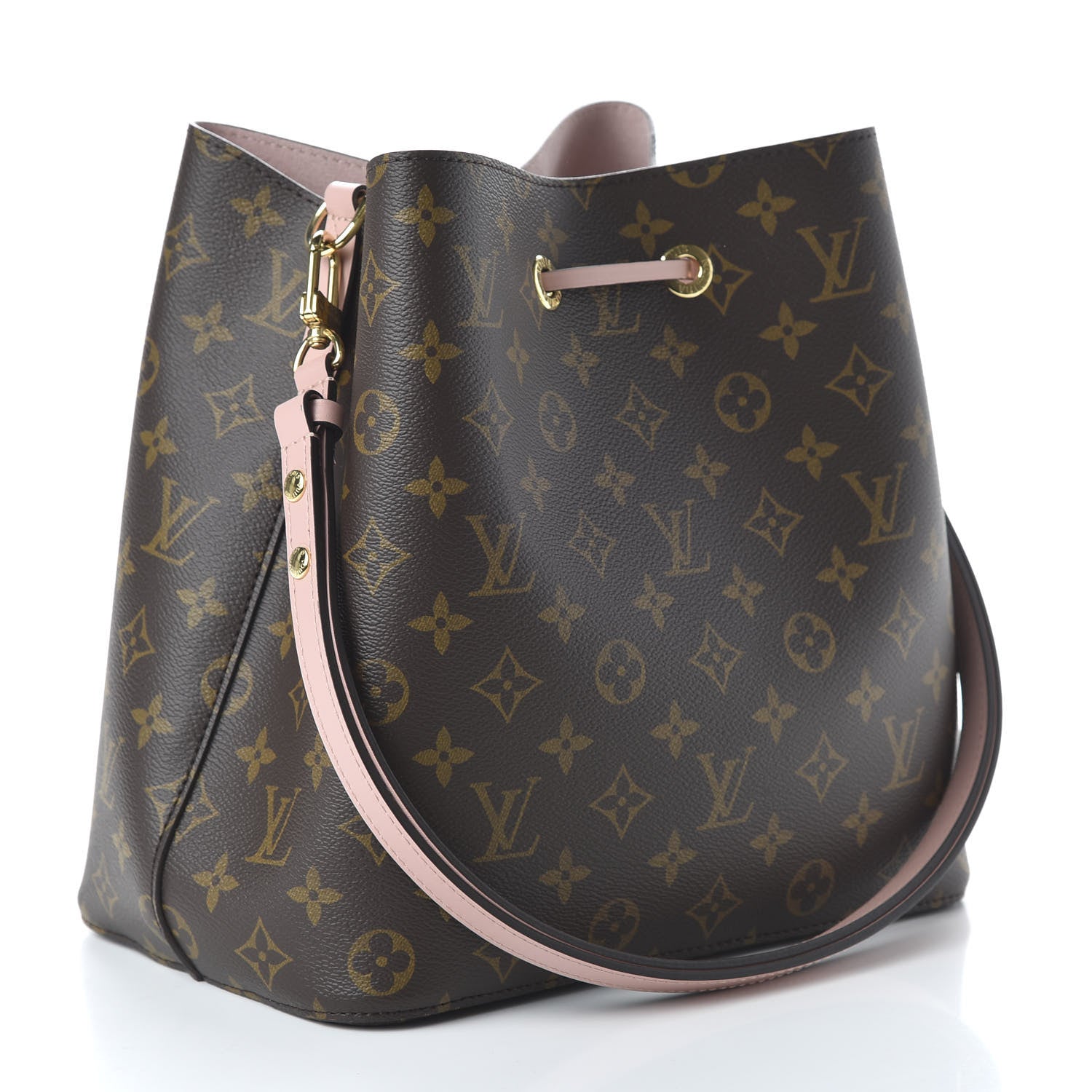 Louis Vuitton Monogram Neonoe MM Rose Poudre 3 of 9