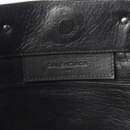 Balenciaga Veau Papier A6 Zip Around Tote Black 7 of 16
