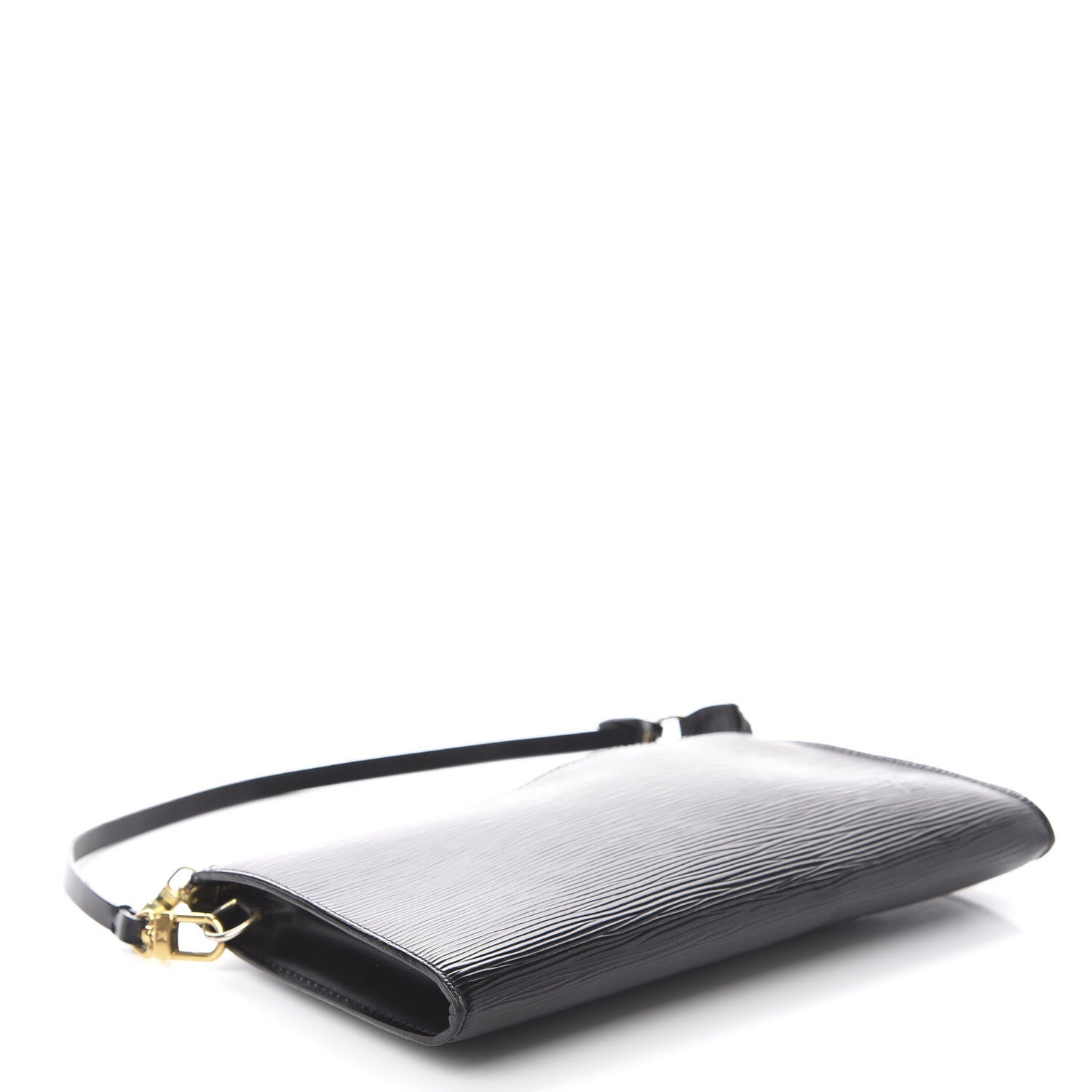 Louis Vuitton Epi Pochette Accessories 24 Black 3 of 8