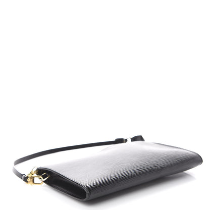 Louis Vuitton Epi Pochette Accessories 24 Black 3 of 8