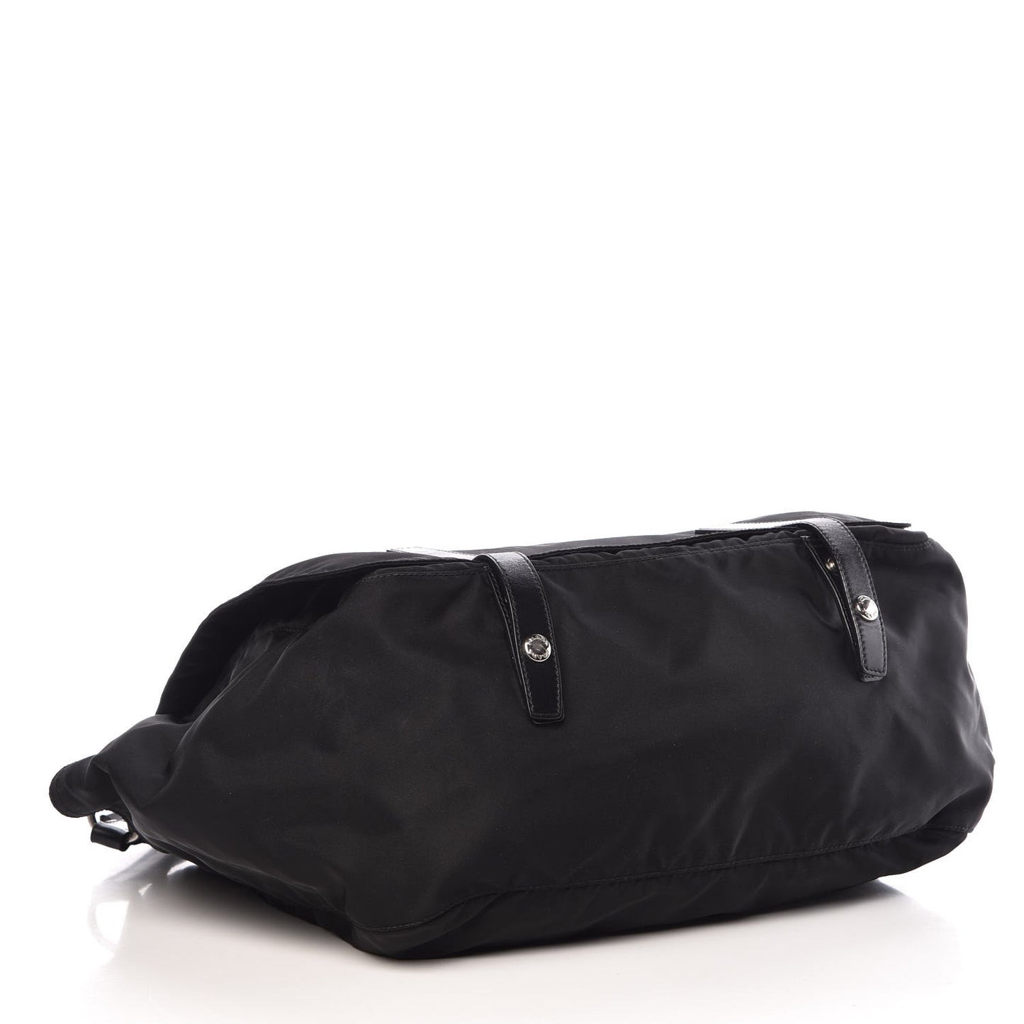 Nylon Vela Sport Messenger Bag Black