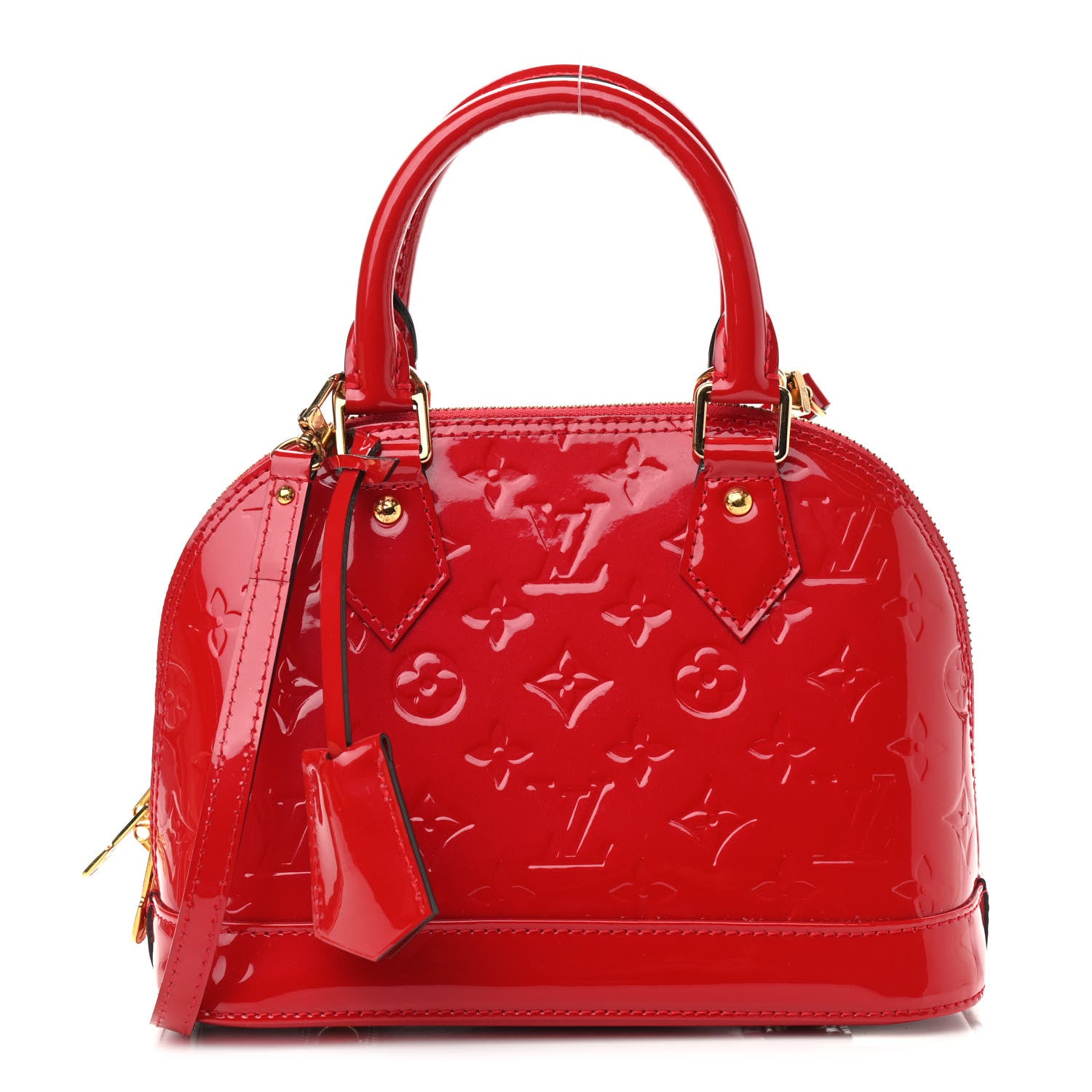Louis Vuitton Vernis Alma BB Cherry 1 of 8