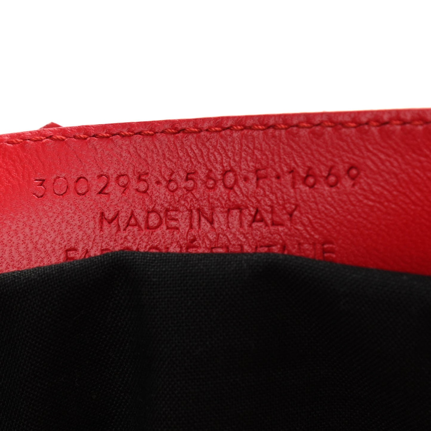 Chevre Gold Metallic Edge Hardware Mini City Rouge Grenade