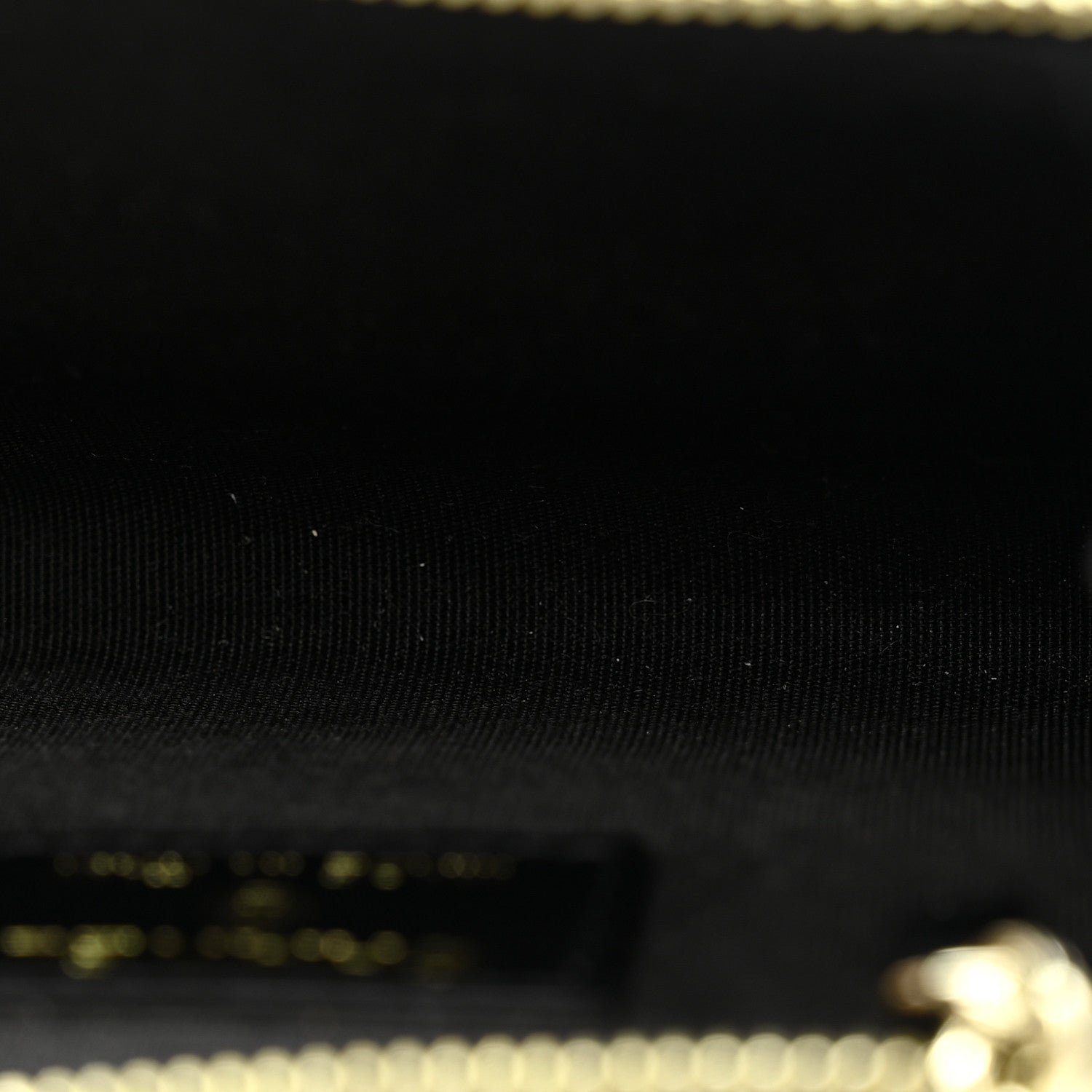 Chanel Caviar Camellia Embossed Key Holder Case Black 5 of 8
