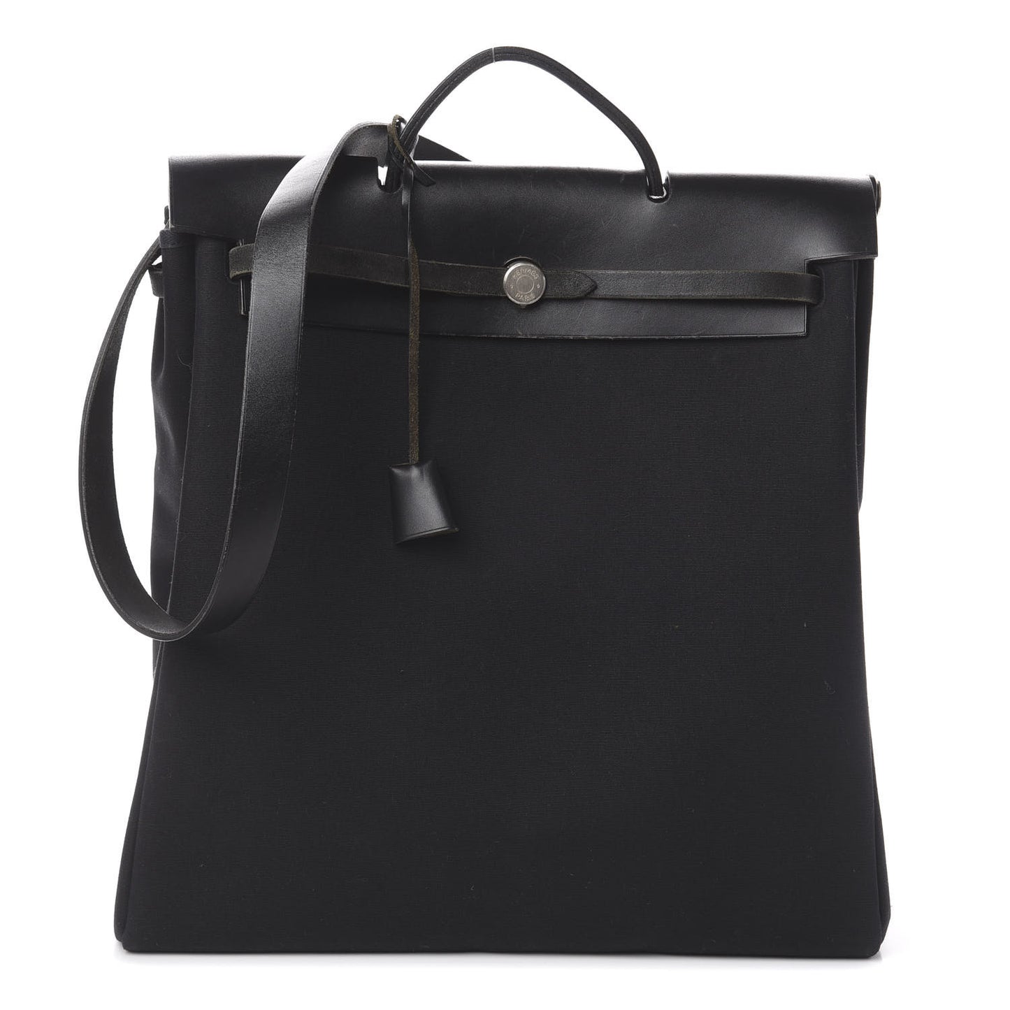 Toile Vache Calfskin Herbag 39 MM Black