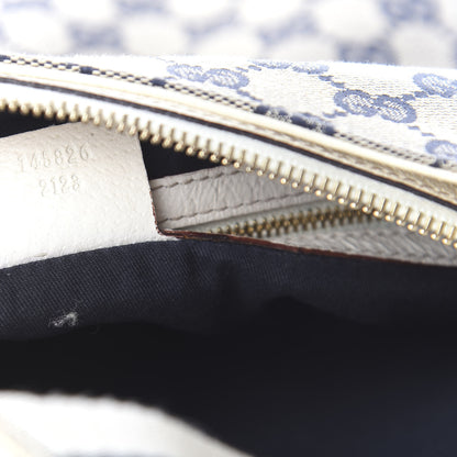Gucci Monogram Creole Hobo Ivory 7 of 12