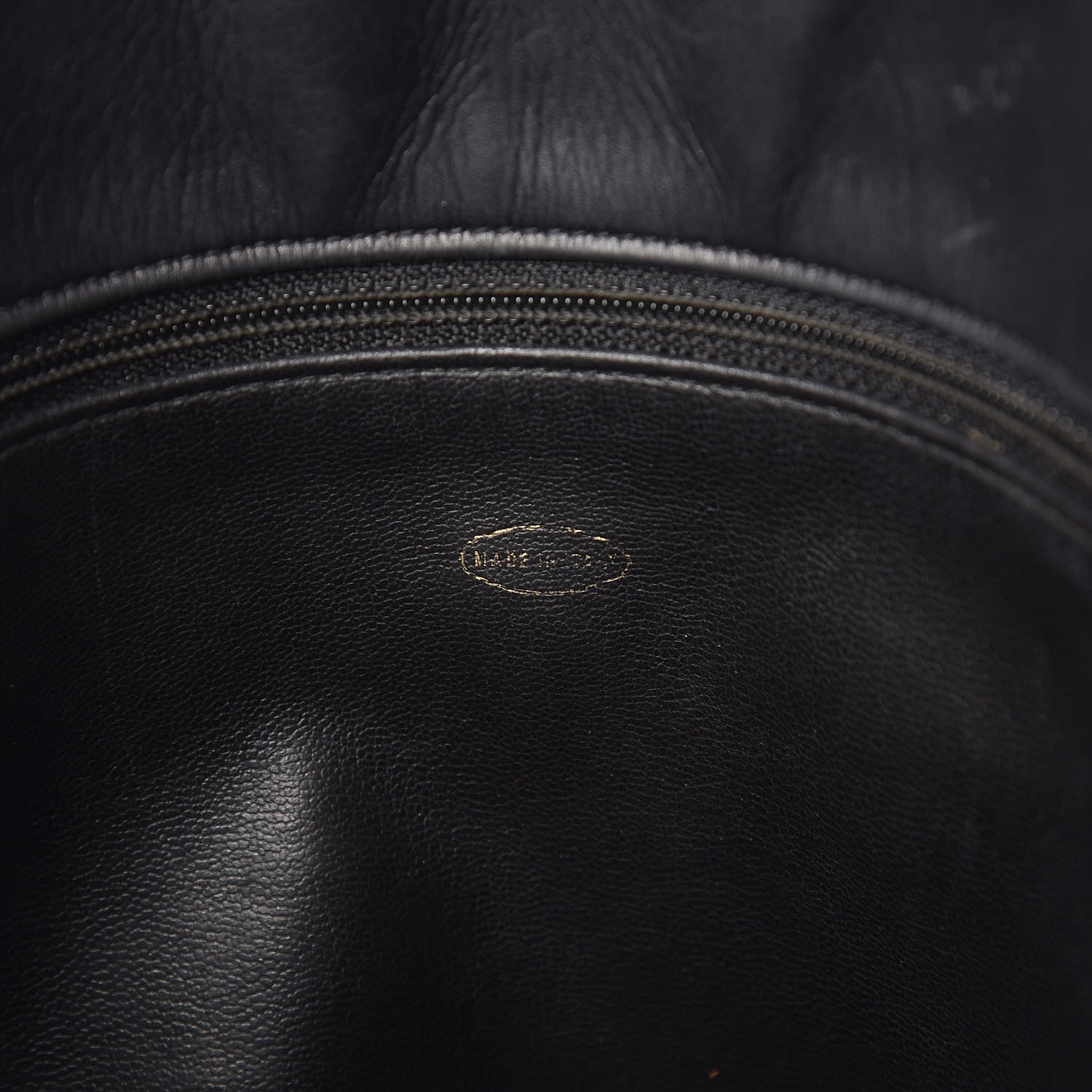 Chanel Calfskin Quilted Large Shoulder Bag Black 7 of 15