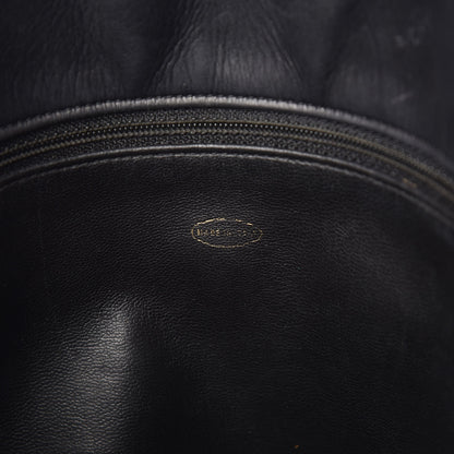 Chanel Calfskin Quilted Large Shoulder Bag Black 7 of 15
