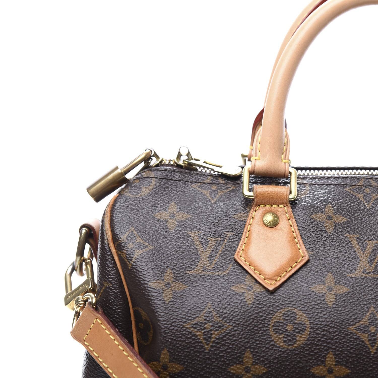 Louis Vuitton Monogram Speedy Bandouliere 25 13 of 13