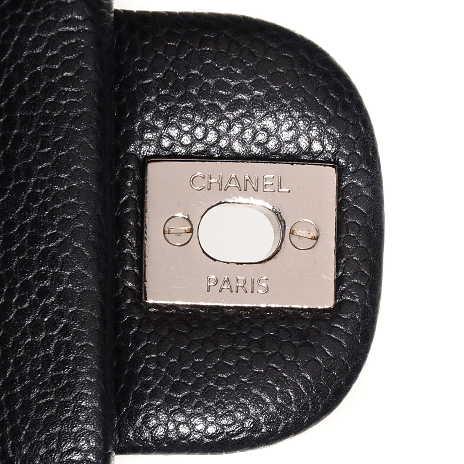 Chanel Caviar Quilted Clutch With Chain Flap Black 14 of 16