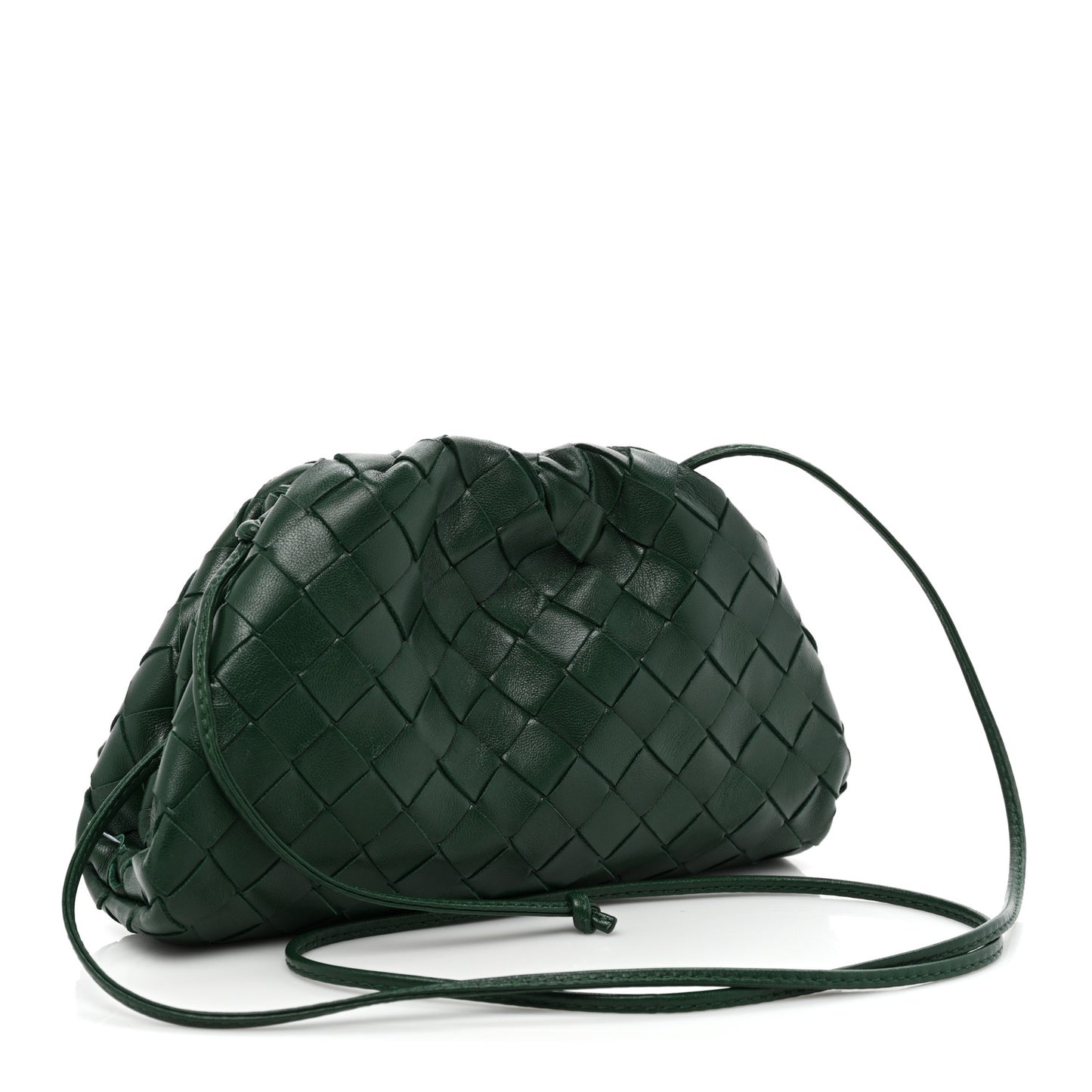 Nappa Intrecciato The Mini Pouch Raintree