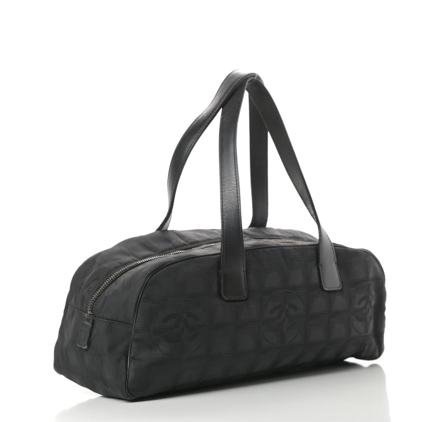 Nylon Travel Bowler Black