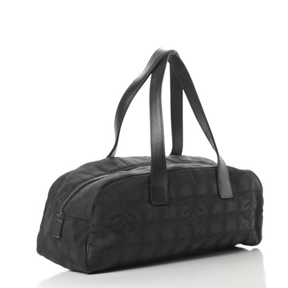 Chanel Nylon Travel Bowler Black 3 of 17