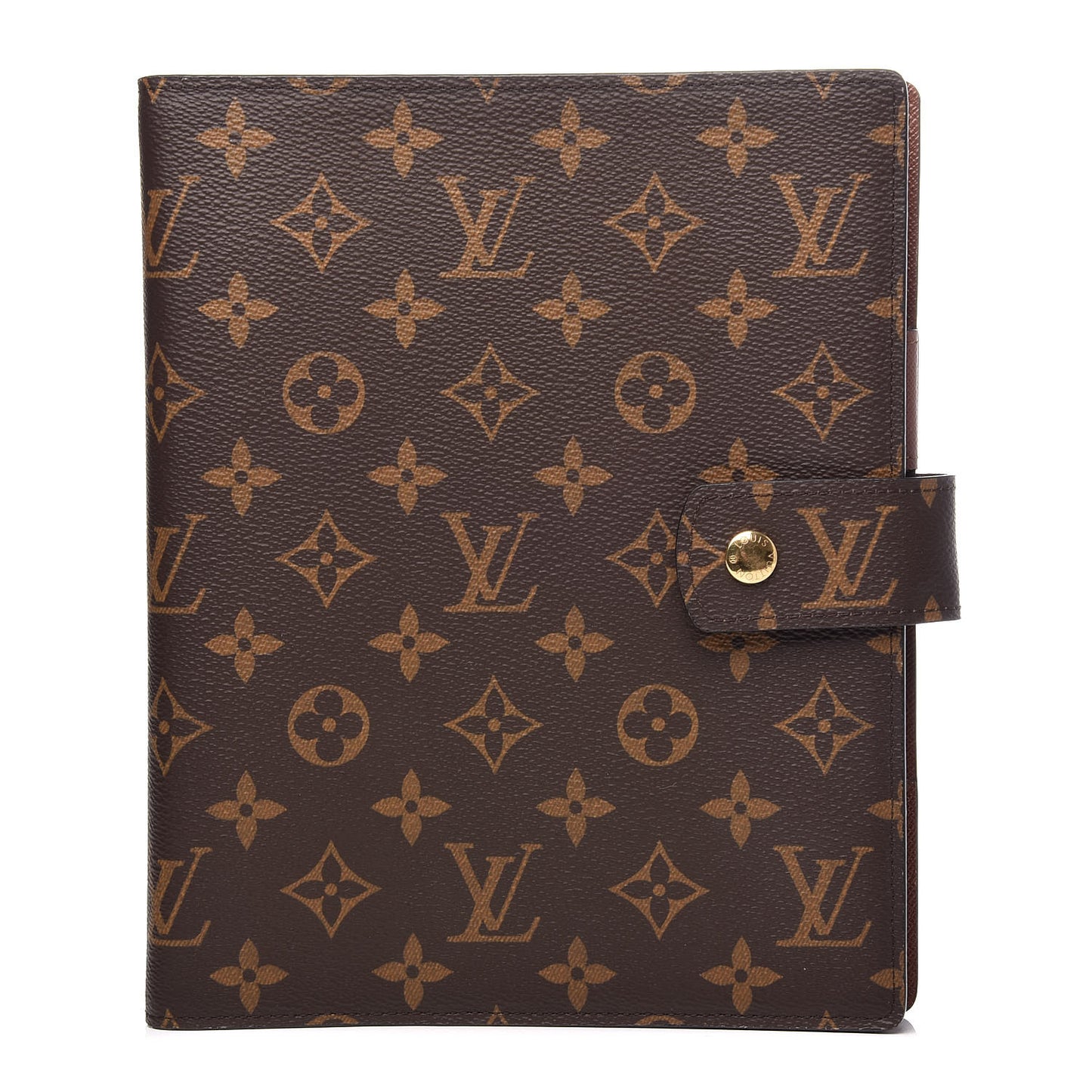 Monogram Large Ring Agenda Cover