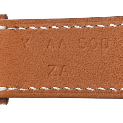 Hermes Barenia 42mm Apple Watch Single Tour Band  Fauve 6 of 11