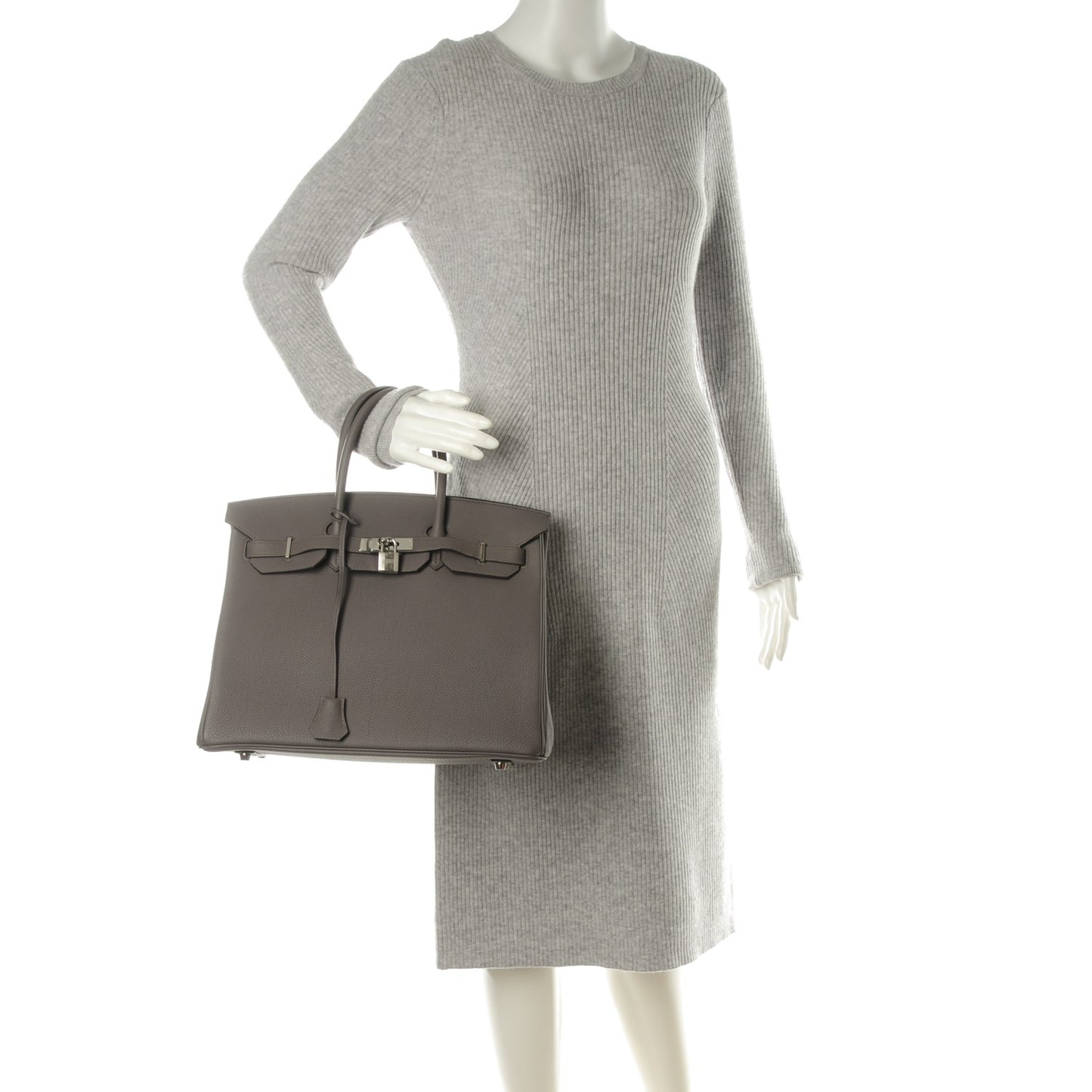 Togo Birkin 35 Etain