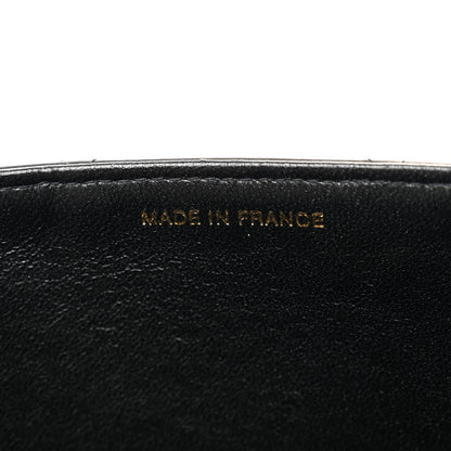 Chanel Lambskin Quilted Briefcase Laptop Bag Black 8 of 11