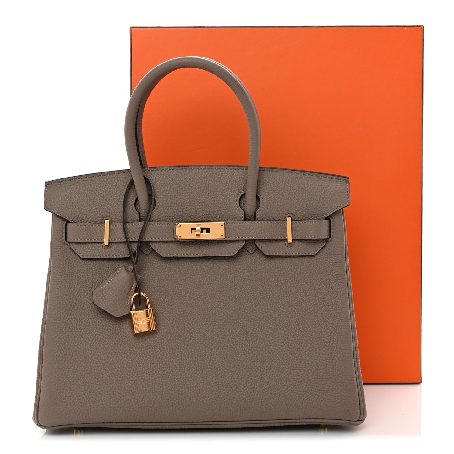 Togo BIRKIN 30 Gris Asphalte
