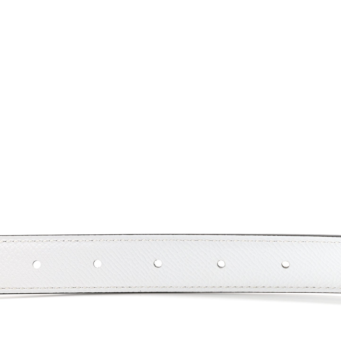Epsom Swift 24mm Mini H Belt 85 34 Etoupe White