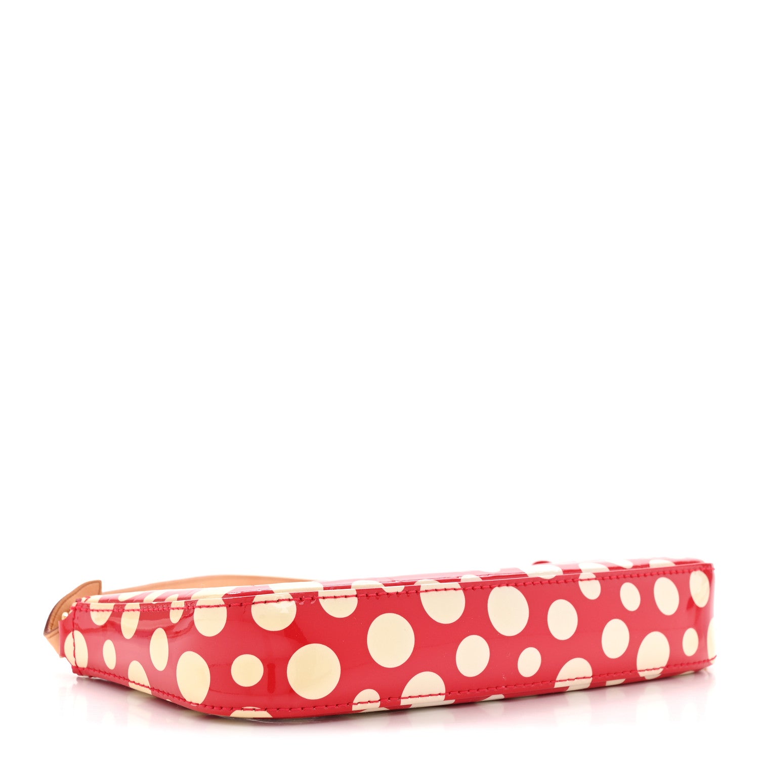 Louis Vuitton Vernis Kusama Infinity Dots Pochette Accessories Red Red 4 of 12